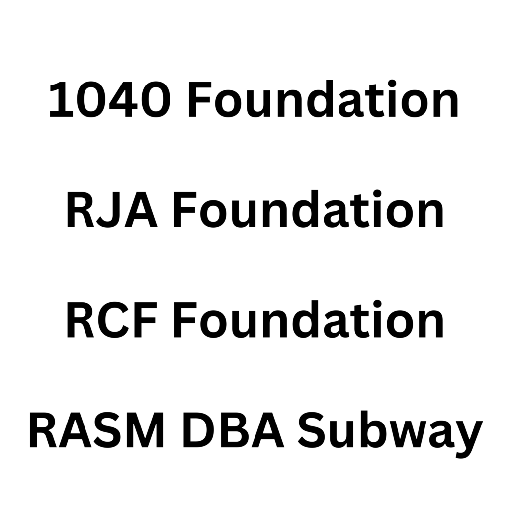 1040 Foundation RCF Foundation RASM DBA Subway (1)